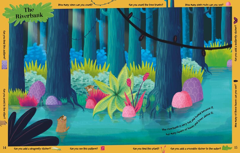 Sample content 3_Rainforest Sticker Book
