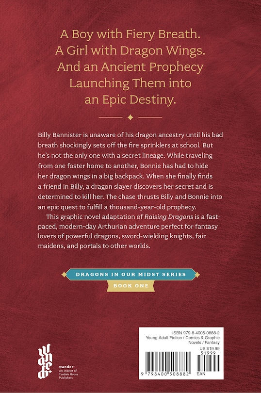 Couverture arri&egrave;re_Raising Dragons Graphic Novel