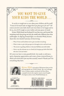 Back cover_Raising Grateful Kids In An Entitled World