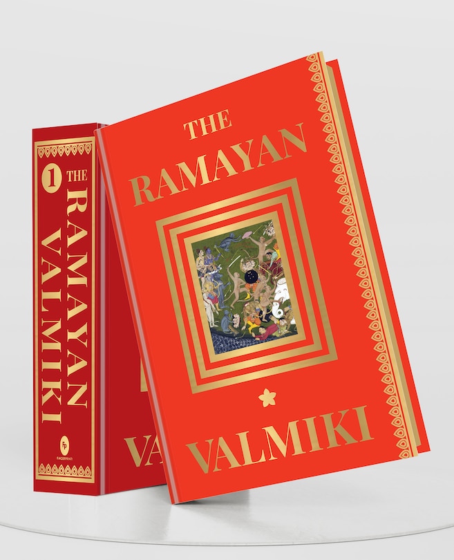 Aper&ccedil;u du contenu_Ramayan of Valmiki: Volume 1 & 2 (Deluxe Hardbound Edition) Boxed Set, The