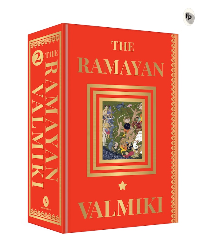 Aper&ccedil;u du contenu 2_Ramayan of Valmiki: Volume 1 & 2 (Deluxe Hardbound Edition) Boxed Set, The