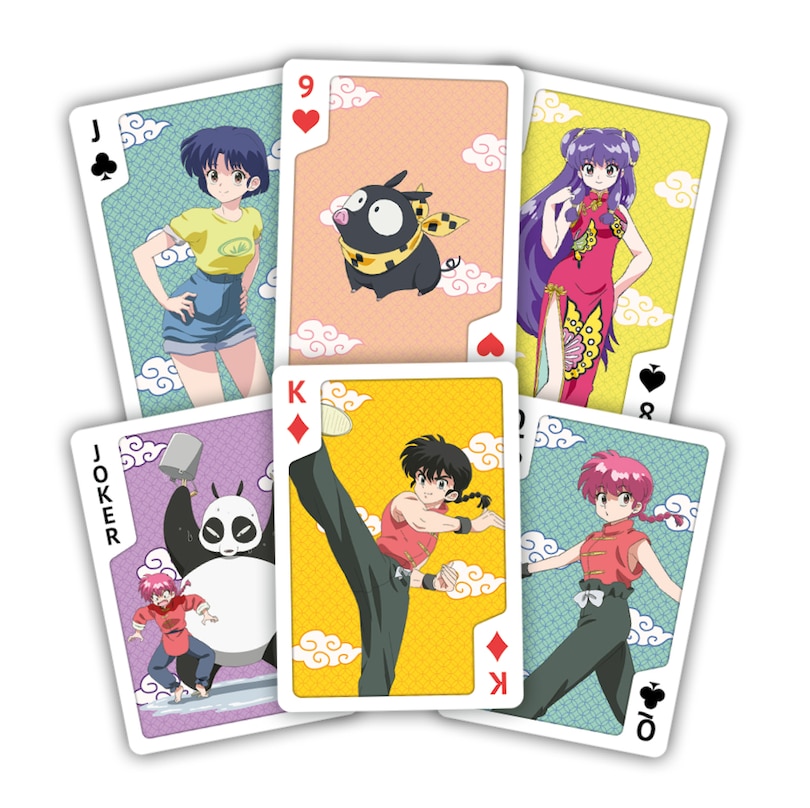 Aper&ccedil;u du contenu 2_Ranma 1/2 - Playing Cards