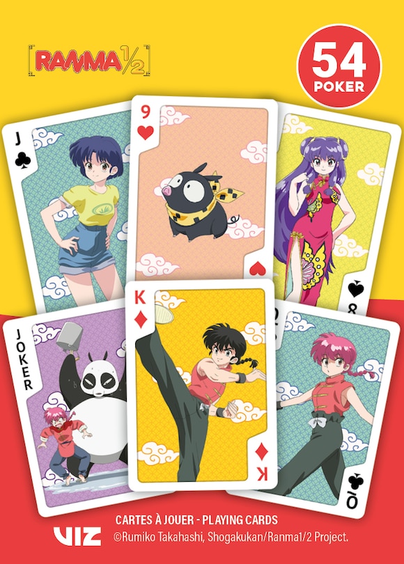 Aper&ccedil;u du contenu 4_Ranma 1/2 - Playing Cards