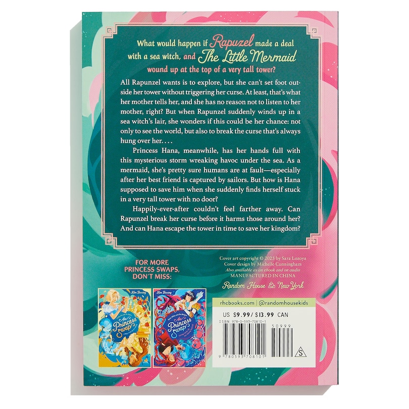 Back cover_Rapunzel and the Sea Witch (or, The Little Mermaid and the Tower)