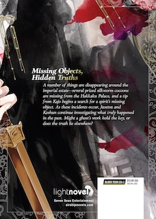 Couverture arrière_Raven of the Inner Palace (Light Novel) Vol. 4