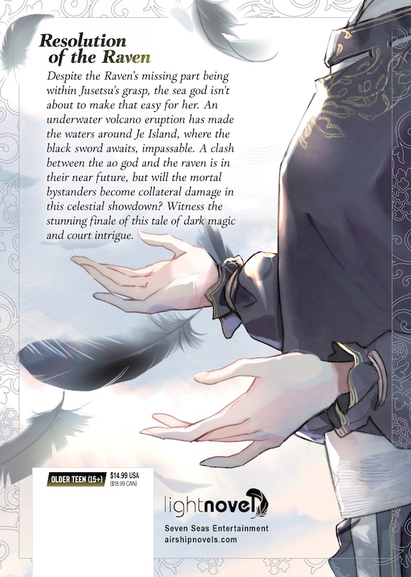 Back cover_Raven of the Inner Palace (Light Novel) Vol. 7