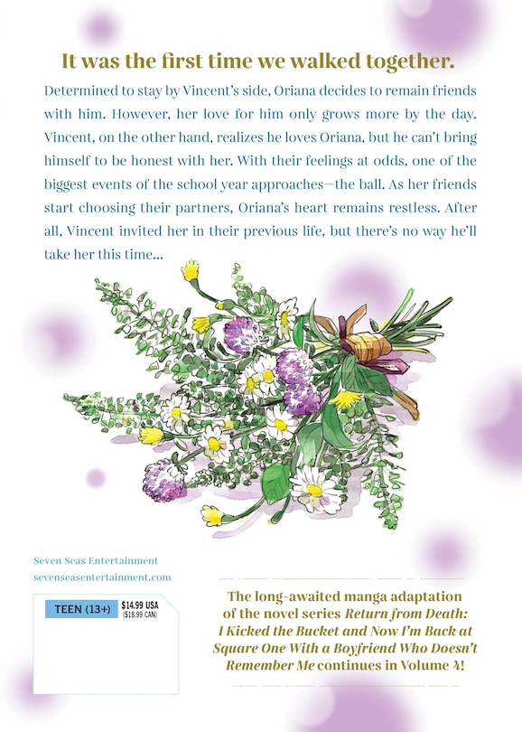 Back cover_Re-Living My Life with a Boyfriend Who Doesn't Remember Me (Manga) Vol. 4