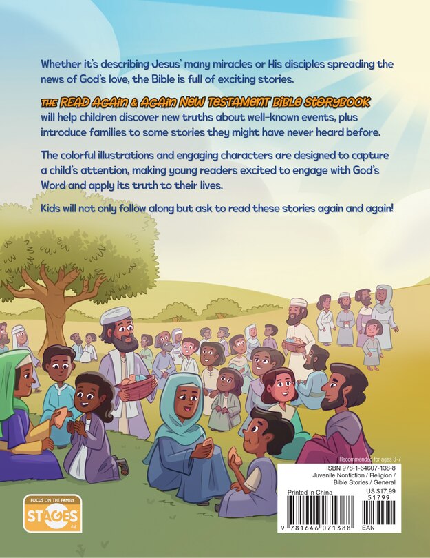 Back cover_Read Again and Again New Testament Bible Storybook