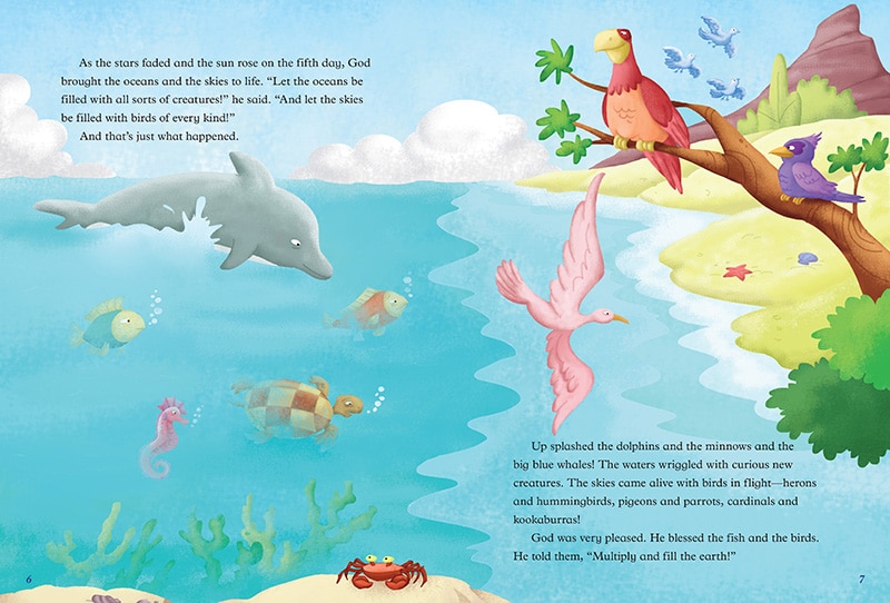 Sample content 3_Read and Learn: 5-Minute Bible Stories: Faith-filled Stories to Read Aloud