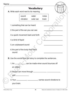 Sample content 5_Read and Understand Science, Grade 2 - 3 Teacher Resource