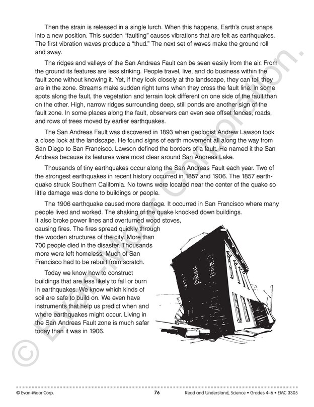 Aperçu du contenu 3_Read and Understand Science, Grade 4 - 6 Teacher Resource