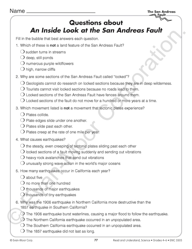 Aperçu du contenu 4_Read and Understand Science, Grade 4 - 6 Teacher Resource