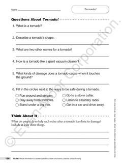 Sample content 3_Read and Understand with Leveled Texts, Grade 3 Teacher Resource