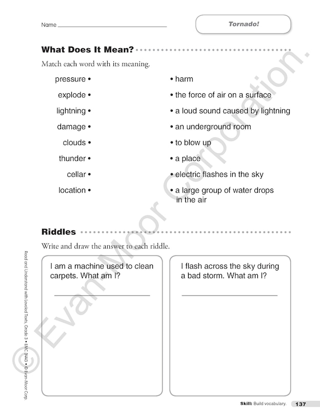 Sample content 4_Read and Understand with Leveled Texts, Grade 3 Teacher Resource
