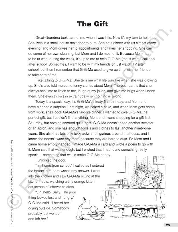 Sample content 2_Read and Understand with Leveled Texts, Grade 5 Teacher Resource