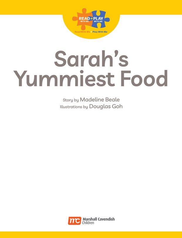 Aperçu du contenu_Read + Play: Sarah’s  Yummiest Food