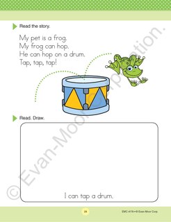 Aperçu du contenu_Reading and Phonics Skills, Kindergarten Workbook