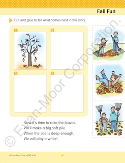 Aperçu du contenu 3_Reading and Phonics Skills, Kindergarten Workbook