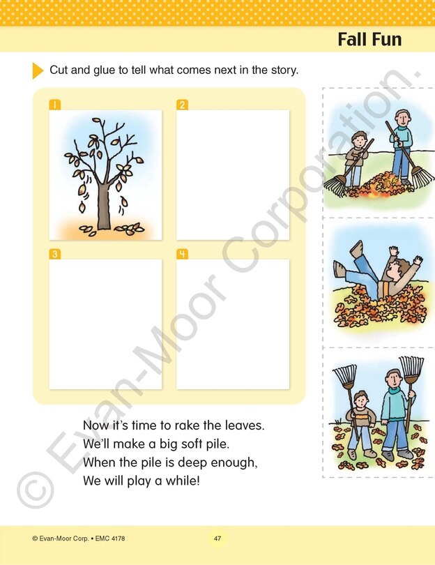 Aperçu du contenu 3_Reading and Phonics Skills, Kindergarten Workbook
