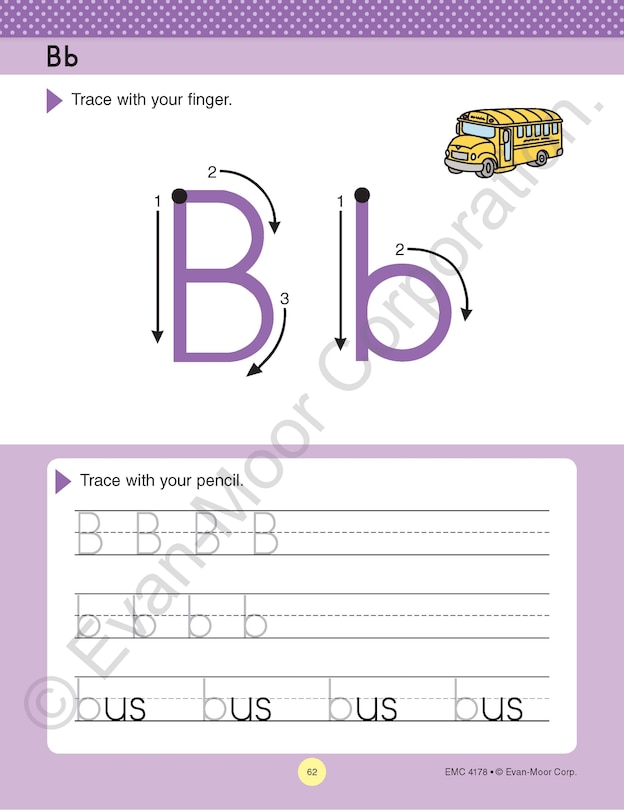 Aperçu du contenu 4_Reading and Phonics Skills, Kindergarten Workbook