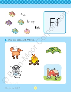 Sample content 4_Reading and Phonics Skills, Preschool Workbook