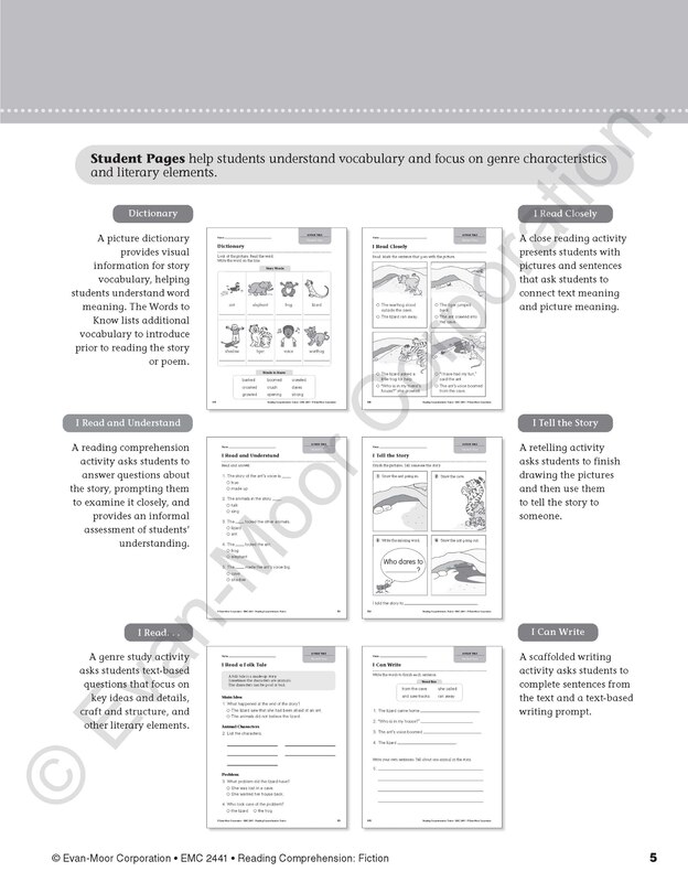 Sample content 2_Reading Comprehension, Fiction, Grade 1
