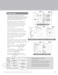 Sample content 2_Reading Comprehension: Fiction, Grade 2 Teacher Resource