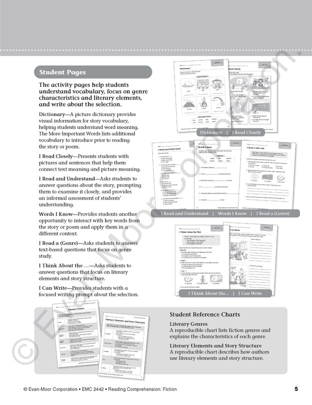 Sample content 2_Reading Comprehension: Fiction, Grade 2 Teacher Resource