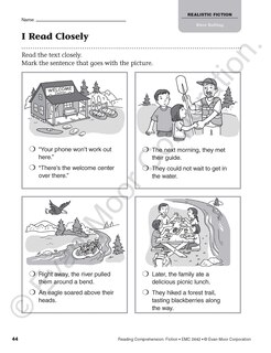 Sample content 5_Reading Comprehension: Fiction, Grade 2 Teacher Resource