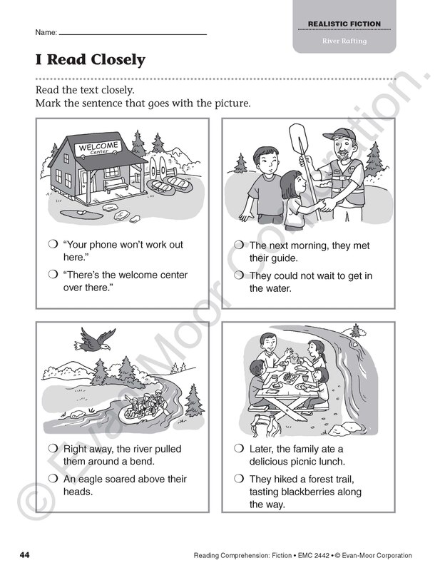 Sample content 5_Reading Comprehension: Fiction, Grade 2 Teacher Resource