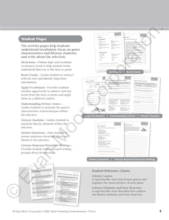 Sample content 2_Reading Comprehension: Fiction, Grade 3 Teacher Resource