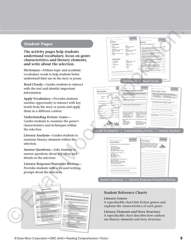 Sample content 2_Reading Comprehension: Fiction, Grade 3 Teacher Resource