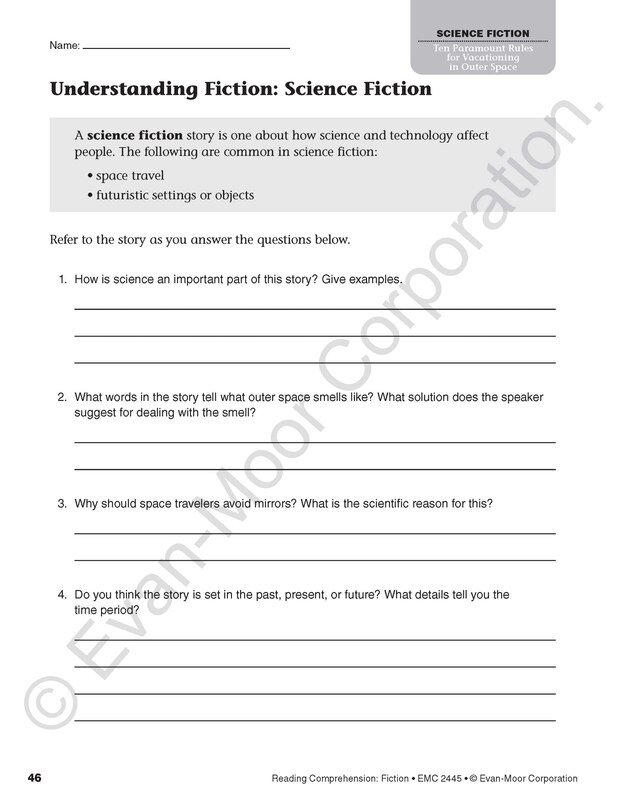 Sample content 4_Reading Comprehension: Fiction, Grade 5 Teacher Resource