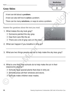 Aperçu du contenu 4_Reading Comprehension Fundamentals, Grade 2 Teacher Resource