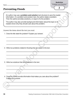 Aperçu du contenu 4_Reading Comprehension Fundamentals, Grade 4 Teacher Resource
