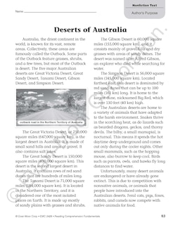 Sample content 3_Reading Comprehension Fundamentals, Grade 6 Teacher Resource