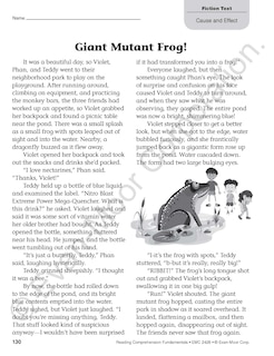 Sample content 5_Reading Comprehension Fundamentals, Grade 6 Teacher Resource