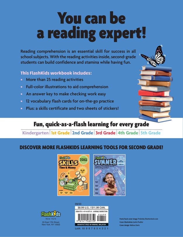 Back cover_Reading Comprehension: Grade 2