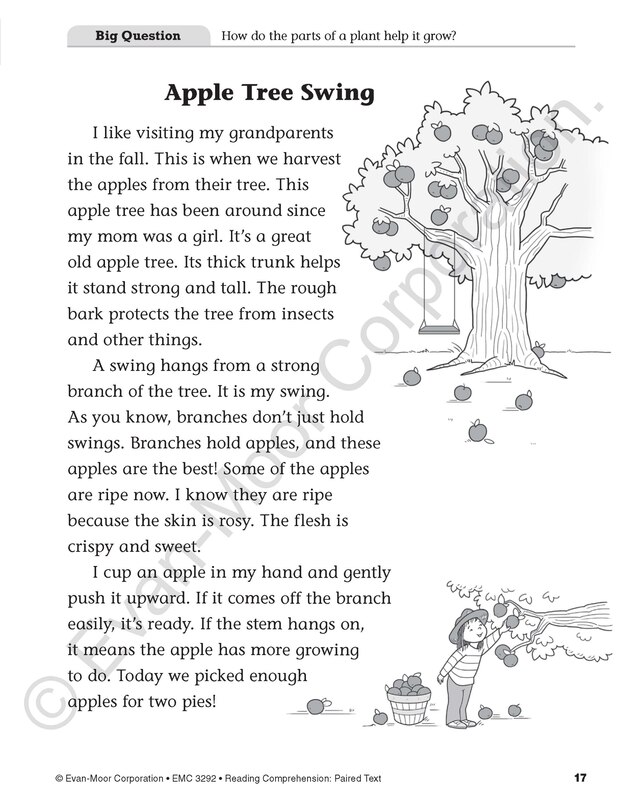 Aperçu du contenu 3_Reading Comprehension: Paired Text, Grade 2 Teacher Resource