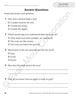 Aperçu du contenu 5_Reading Comprehension: Paired Text, Grade 2 Teacher Resource