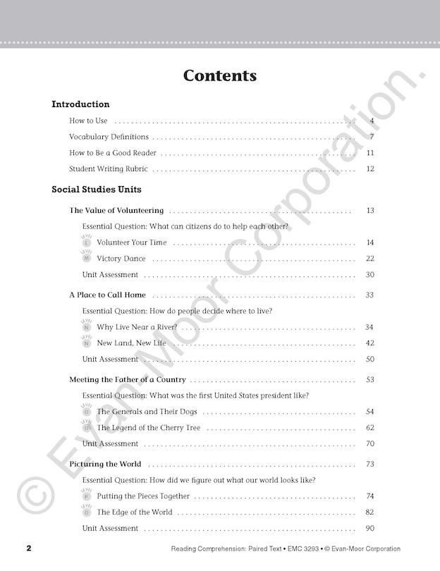 Sample content_Reading Comprehension: Paired Text, Grade 3 Teacher Resource