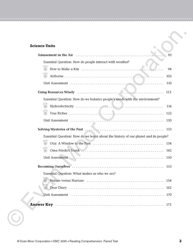 Sample content 2_Reading Comprehension, Paired Text, Grade 5