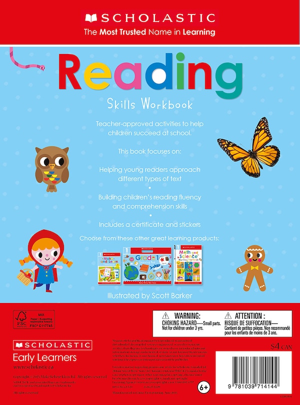 Back cover_Reading Skills Workbook