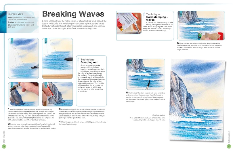 Sample content 3_Ready to Paint in 30 Minutes: Seascapes