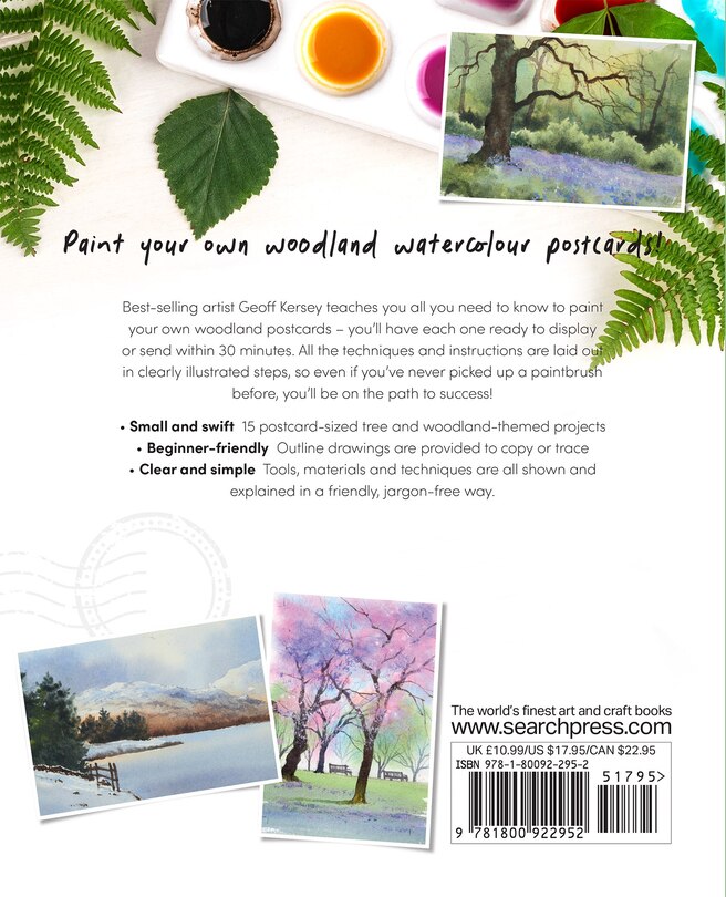Sample content_Ready to Paint Postcards: Woodlands