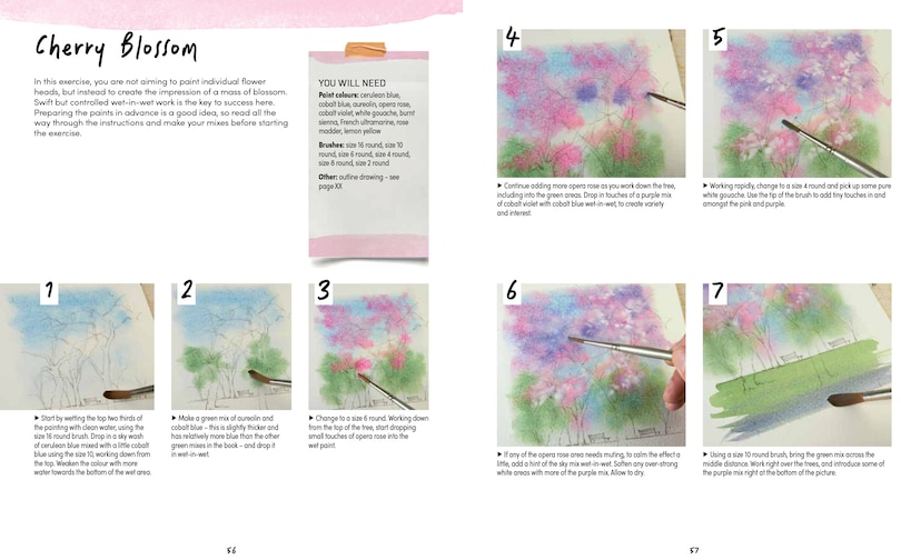 Sample content 5_Ready to Paint Postcards: Woodlands