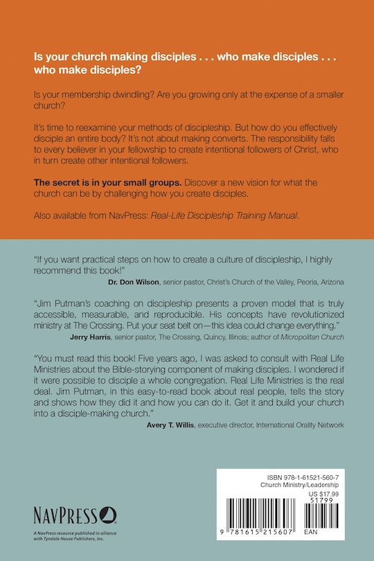 Couverture arri&egrave;re_Real-Life Discipleship