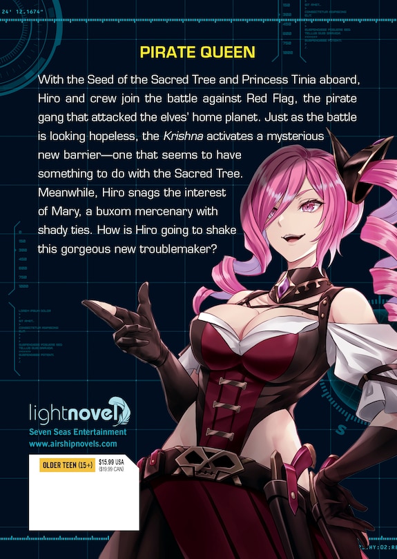 Back cover_Reborn as a Space Mercenary: I Woke Up Piloting the Strongest Starship! (Light Novel) Vol. 10