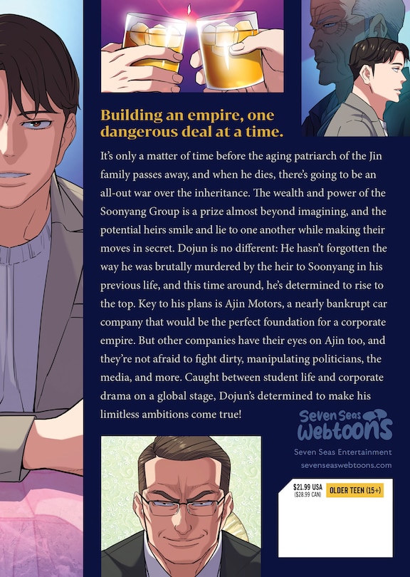 Back cover_Reborn Rich (Comic) Vol. 3