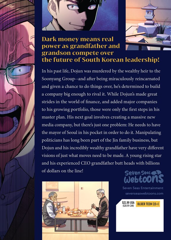 Back cover_Reborn Rich (Comic) Vol. 5